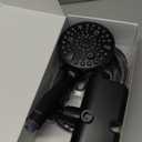 MakeFit Filtered Shower Head with Handheld Combo Matte Black - Dual 2-in-1 Spa System with Massage Shower and 10 Modes Hand Held Shower, High Pressure with Built in Power Wash Mode