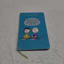 Moleskine Limited Edition Peanuts 'Charlie & Lucy' 18 Month 2025-2026 Weekly Planner, Hard Cover, Large (5" x 8.25"), Reef Blue, 208 pages
