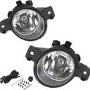 Driving Fog Lights Lamps Replacement for 2007-2018 Nissan Altima 2013-2018 Nissan Pathfinder, 2012-2019 Nissan Versa, with H11 12V 55W Halogen Bulbs & Switch