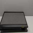 Dog Ramp for Car (200 lbs), Extra L71” W17” Folding Pet Ramp for Large Dogs with with Heavy Duty Hinges, Outdoor Anti-Slip Foldable Dog Car Ramps for SUV Truck Side Door (4 Folded) (4 Folded)