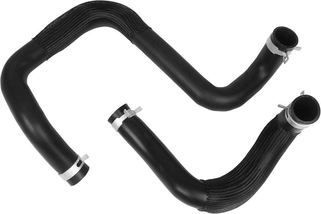 Upper and Lower Radiator Coolant Hose Compatible with Jeep Wrangler 2012-2018 for Jeep Wrangler JK 2018 3.6L V6 Replace 55111395AE 55111394AC