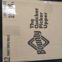 Bounty Quick-Size Paper Towels, White, 12 Family Triple = 40 Regular Rolls