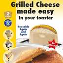 2 x Toastabags - Grilled Cheese Made Easy in Your Toaster. Up to 100 Times 2 pack