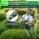 Cordless Hedge Trimmer with Battery and Charger, 20V Bush Trimmer, 22" Dual-Action Blade, 3000SPM Electric Shrub Trimmer, 0.55" Cutting, Lightweight Battery Powered for Garden & Yard