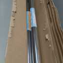 Volcanics One Way Window Privacy Film with Installation Tools, Sun Blocking Window Tinting Film for Home Heat Control Mirror Tint Film Static Cling 35.4 x 78 Inches, Silver