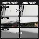 2 x Gel Coat Repair Kit for Boats, 200g Fiberglass Gelcoat Repair Kit for Boats, Fast Fix Scratches, Chips, Cracks, for Fiberglass, Acrylic, Aluminum Alloy