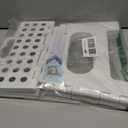 Handy Laundry Folding Lightweight Step Stool - Sturdy Enough to Support Adults and Safe Enough for Kids - Opens Easy with One Flip - Great for Kitchen, Bathroom or Bedroom (White - 9 Inch)