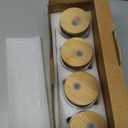 Christmas Glass Cups Set of 4, 16oz Mason Jar Mugs with Lid and Straw, Holiday Drinking Tumblers for Iced Coffee, Decorative Glasses and Gift Set for Women and Men