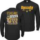 Pittsburgh Football Fans. Dynasty EST. 1974 Black (XL)
