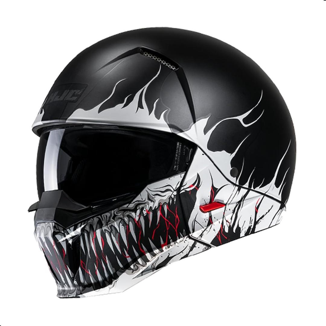HJC i20 Scraw Open Face Motorcycle Helmet, DOT Approved (MC5SF, Large)