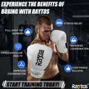 Boxing Gloves for Men & Women Pro Training | Wrist Protection 15 Hook & Loop | Triple Latex Padding | PU Leather for Muay Thai MMA Kickboxing Sparring|Sizes 10-16 oz (White)