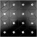 Tile Peel and Stick Backsplash Tile - Metal Tile Stick on Backsplash for Kitchen and Bathroom Black Windmill Puzzle Glass Mixed Self Adhesive Mosaic Tiles(12"x12"x10 Sheets)