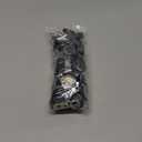 30 Pack Retractable Badge Reels with Swivel Clip - Bulk Heavy Duty Retractable Badge Holders, ID Card Name Tag Holder Clips for Teacher Student Worker Employee (Translucent Black)