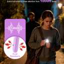 Personal Safety Alarm for Women - Waterproof Rechargeable Security Alarm - 140dB Extra Loud Siren with SOS Strobe Light - Self Defense Keychain for Women Girls Teens Seniors