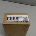 1 Pack Salt Lamp Cord Replacement with Dimmer Switch 5 feet Lamp Cord and 6-Pack Halogen Salt Lamp Bulbs(15 Watts) (C Type Clip Scoket)