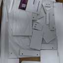 COMHOMA Makeup Vanity Desk with Mirror and Lights, Large Vanity Table with 6 Drawers & 1 Storage Cabinet, White Bedroom Dresser Table for Girls, 3 Color Modes Adjustable Mirror, White