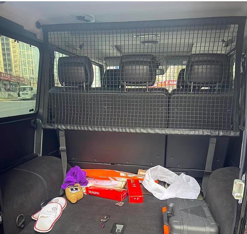 Worth-Mats Guard Dog Barrier Compatible with Mercedes G Class G350 G500 G550 G55 G63 2019-2024(Non for 2025) Vehicle Pet Net Vehicle Specific Pet Barrier
