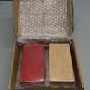 2 Pack Puzzle Box Secret Opening Mystery Impossible Box Gift Game Magic Wooden Box Wood 3D Brain Teaser Toy with Secret Compartment for Teens Adults Party Favor Birthday, 2 Colors