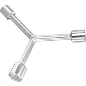 uxcell Y Type 3 Way Hex Socket Wrench, 10mm 12mm 14mm Combination Repair Spanner Tool, 3-inch