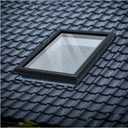 Skylight Window for House Roof, Tempered Glass Roof Hatch, Sloped Flat Roof Window for Attic and Sun Room (27.6 x 27.6 in)