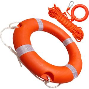 23 inch Boat Safety Throw Ring, Life Preserver Ring Buoy