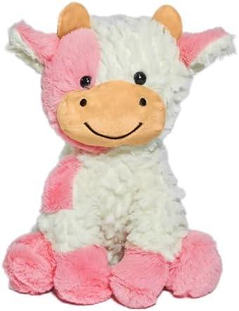 FAYUAKU 9" Cow Stuffed Animals Plush Doll Kids Boys Girls Animal