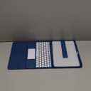 Compatible for iPad 11th 10th Generation Case with Keyboard, Folio Cover with Pencil Holder, Multi-Touch Trackpad, 7 Color Backlit, Detachable Keyboard for iPad (A16) 11th/10th Gen (Navy Blue)