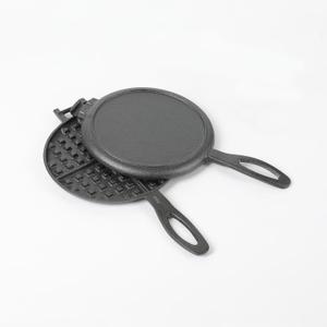 HAWOK Cast Iron Waffle Iron Waffle Maker (black 01)