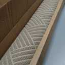 Smiry Front Door Mat Outside Entrance, Natural Rubber Doormat, 71x47 Inch