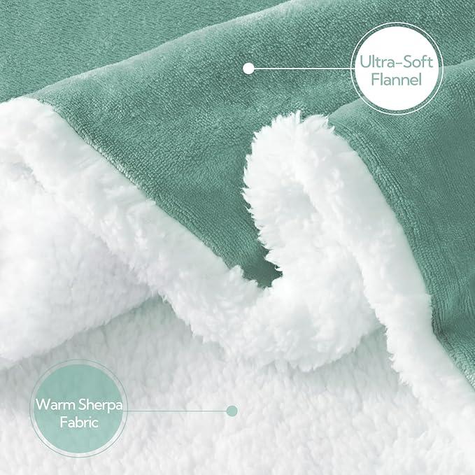 Electric Blanket dark green Full 72" × 84"