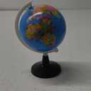Henoyso 24 Pcs Mini World Globes for Kids Learning 3.4 Inches Rotating World Map Earth Globes Bulk with Stand for Classroom Table Decor Desk Centerpieces Decorative Geography Education, Blue