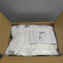 Yojoker 4PCS Orthopedic Bed Wedge Pillow Set for Sleeping, Post Surgery Foam Pillow for Body, Back and Leg Pain Relief, Triangle Adjustable Support Pillow - Acid Reflux, Anti Snoring & GERD Sleeping (White)