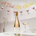 A Tini Bit Older Glitter Banner  Espresso Martini Birthday Banner with Cocktail Glass Garland for Girls' 21st Birthday, Cocktail Party, Martini Theme, and Bachelorette Decorations