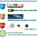 Replacement Remote Control for All Apple TV Remote
