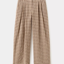 Straight-leg gingham trousers - Women | Medium