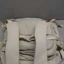 LOVEVOOK Travel Backpack for Women & Men, 40L TSA Approved Carry On Backpack with 3 Packing Cubes, Waterproof Weekender Overnight Bag for 2-4 Day Trips, Business & Travel Essentials, Beige Gray