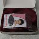 Burgundy Wig 26 Inch Long Wavy Wig for Women - Red Wig Heat Resistant Synthetic Hair Middle Part Curly Wig Natural Look for Daily Party Cosplay Costume Use