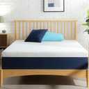 ZINUS 12 Inch King Cooling Comfort Hybrid Mattress [New Version], Fiberglass Free, Medium Firm Feel, Motion Isolation, Certified Safe Foams & Fabric (White)