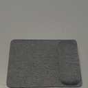 SenseAGE Compact Ergonomic Mouse Pad with Wrist Rest Support, Pain Relief, Non-Slip Base, Optimized Tracking Surface, Lightweight & Portable, Ideal for Office, Home & Travel, 8.9 x 6.1 in (Grey)