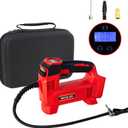 Tire Inflator Compatible with Milwaukee M18 Battery Auto Portable Air Compressor Pump with LCD Screen Fixed Value Setting for Car, Motorcycles, Bikes, Balls (No Battery) (Tire Inflator for Milwaukee)