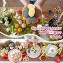 36 Pcs Spring Eggs Colorful Foam Bright Spring Basket Stuffers for Hunt Creative Surprise Egg for Party Favor Decorations, 1.97 x 1.18 Inches (Classic Color)