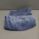 decorUhome Summer Couch Throw Pillow Covers 16x16 Set of 2, Decorative Soft Velvet Modern Cozy Chenille Pillow Cases with Elegant Design for Sofa Bed Living Room Home Decor, Blue Grey