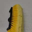 QWORK 10in Car Wash Brush Head with Soft Bristle, for Cleaning Decks, Trucks, Car, RV, Boats, Home Siding, Camper, Yellow