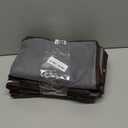 Lifewit 6 Pack 60L Clothes Storage Bins with Lids, Foldable Blanket Storage Bags with Zippers, Clear Window and Reinforced Handles, Closet and Organization for Clothing, Sweater, Comforter, Bedding