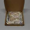 DOYOLLA Christmas Stocking Holders Xmas Fireplace Hanger Hooks Set of 4(Gold)