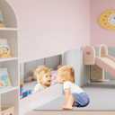 Unbreakable Acylic Small Mirror Tiles for Kids, (6-Pcs 8x8 Inch) Plastic Mirrors for Wall, Stick on Mirrors for Small Decorative Mirror, Shatterproof Peel and Stick on Miroir Tiles for Wall Decor