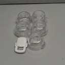 Stove Knob Safety Covers for Child (5 + 1 Pack), Upgraded Universal Size Press Gas Stove Knob Covers with Adhesive, Heat-Resistant Childproof Oven Locks for Kids and Pets (Clear)