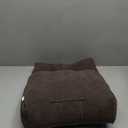 Shinnwa Lumbar Support Pillow for Office Chair, Memory Foam Back Support Pillow for Back Pain Relief, Car, Chair and Couch, 15x17.5x4.5in, Brown