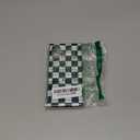 Checkered Strong Magnetic Case for iPhone 17 Compatible with MagSafe - Rectangular Bold Checker Checkerboard Pattern - Aesthetic Protective Plaid Phone Case Cover - Black White