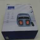 KINGJOY Foot Massager with Heat for Neuropathy, [2025 Upgraded], Deep Kneading Shiatsu Foot Massager for Plantar Fasciitis, Fits Up to Men Size 14, Gifts for Women Mom Men Dad Seniors